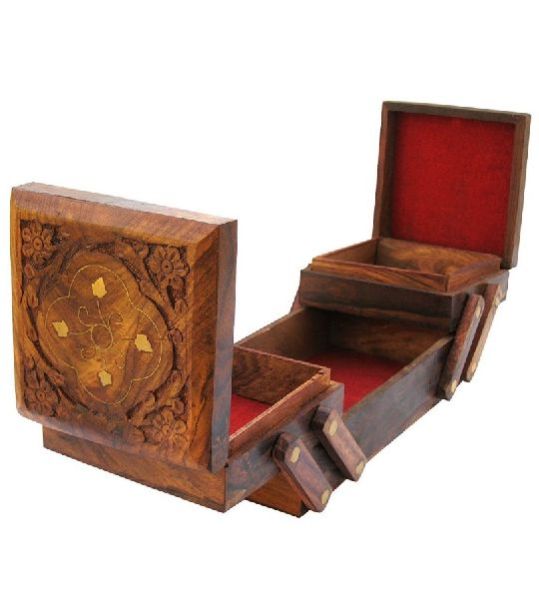 Wooden Jewellery Box 01