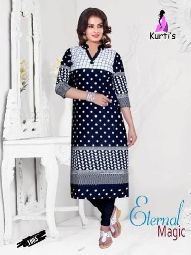 Printed Cotton Kurti (1005)