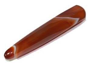 Carnelian massage wand