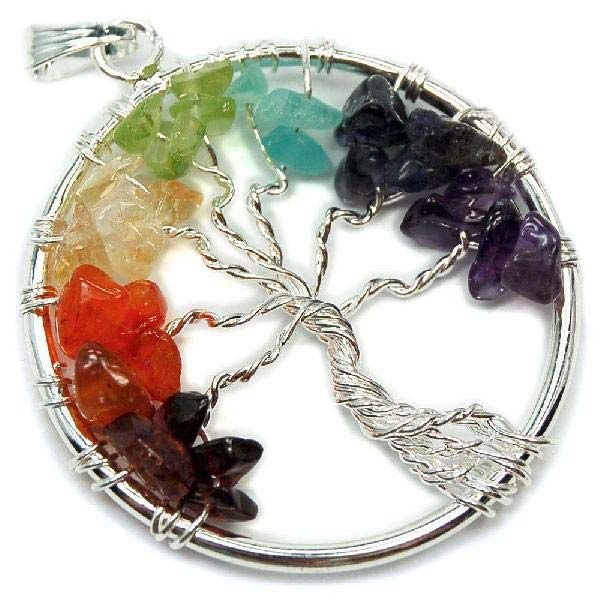 Chakra Pendants - 7 Chakra Tree of Life Pendant