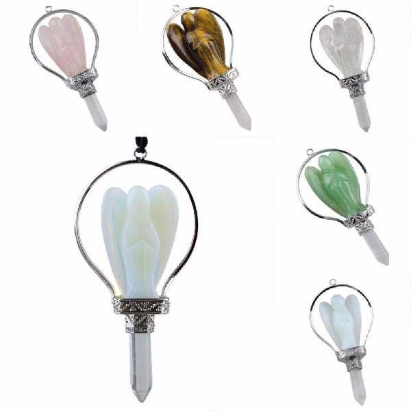 Mix Pencils Angel Pendant