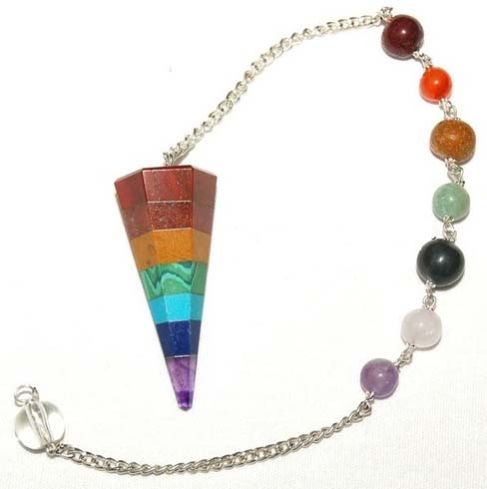Seven Chakra Stone Pendants