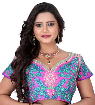 Hand Embroidered Blouse (FX021)