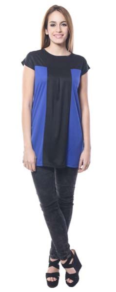 Ladies Tops (TOP2012 Black Blue)