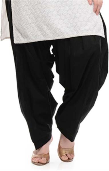Salwar Semi Patiala Black