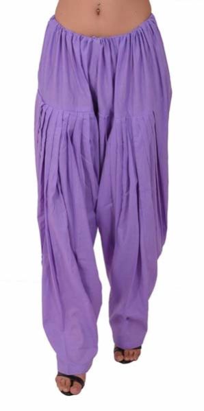 Salwar Semi Patiala Mauve