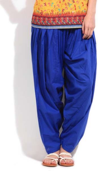 Salwar Semi Patiala Royal Blue