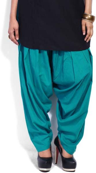 Salwar Semi Patiala Sea Green