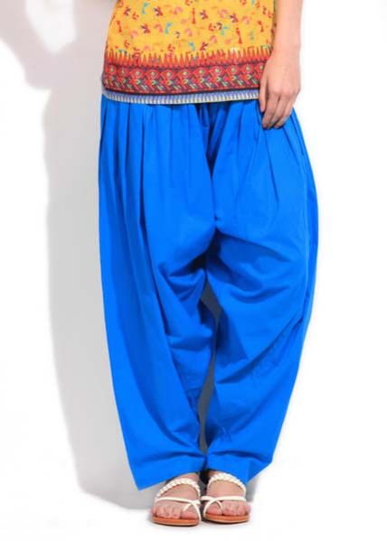 Salwar Semi Patiala Sky Blue