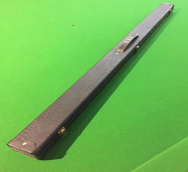 Black Wood Leather Cue Case 02