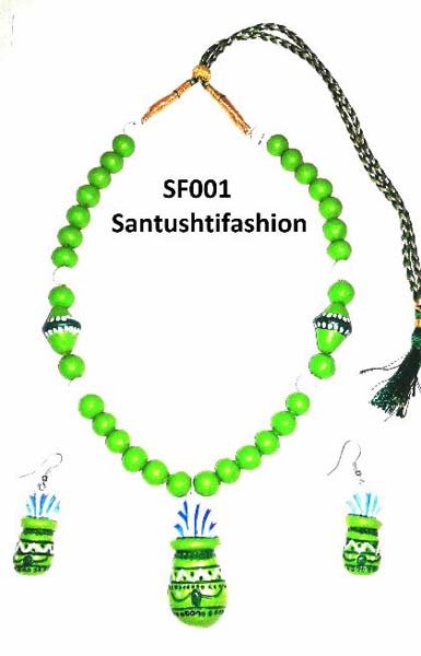 Aquarius Terracotta Horoscope Necklace