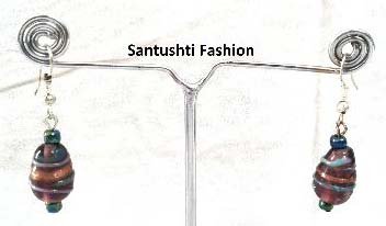 Glass Beads Earring 02