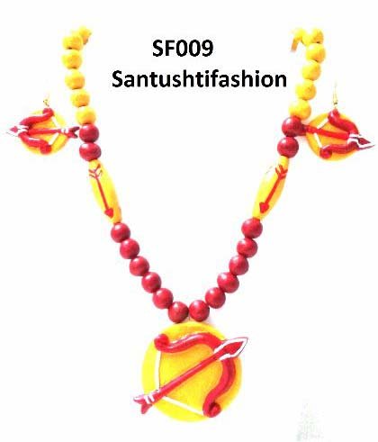 Sagittarius Terracotta Horoscope Necklace