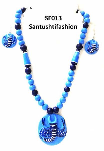 Scorpio Terracotta Horoscope Necklace