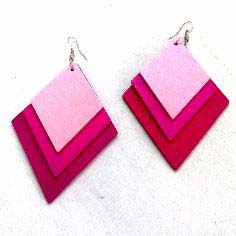 Wooden Earring 04