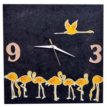 Wooden Wall Clock 01