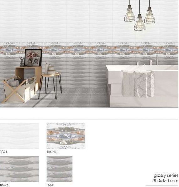 Glossy Series Bathroom Wall Tiles 06