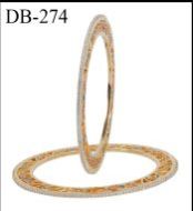 Artificial Diamond Bangles (DB-274)
