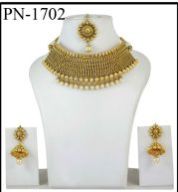 Polki Necklace Set (PN-1702)
