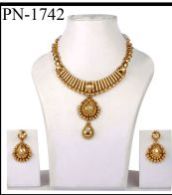 Polki Necklace Set (PN-1742)