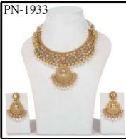 Polki Necklace Set (PN-1933)