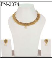 Polki Necklace Set (PN-2074)