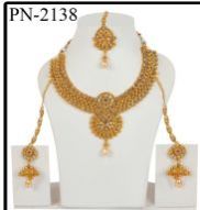 Polki Necklace Set (PN-2138)