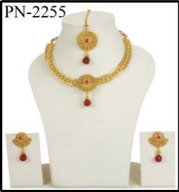 Polki Necklace Set (PN-2255)