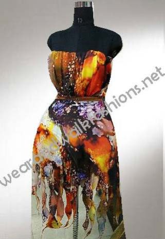 One Piece Long Dress 01