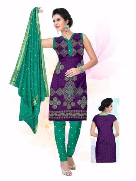 Ladies Churidar Suit 04