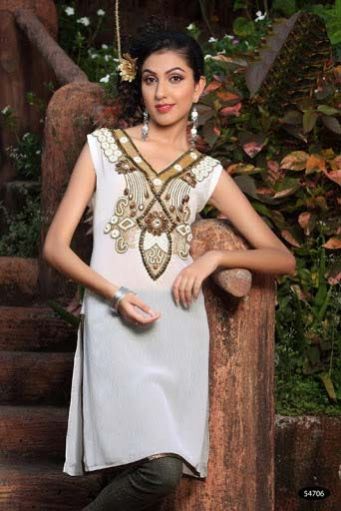 Hand Work Kurti (54706)