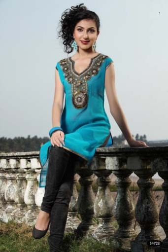 Hand Work Kurti (54723)