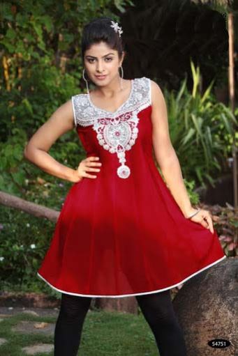 Hand Work Kurti (54751)