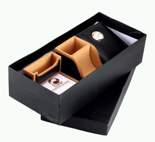 Leather Desktop Organizer 05