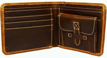 SAW-348HL Mens Leather Wallet