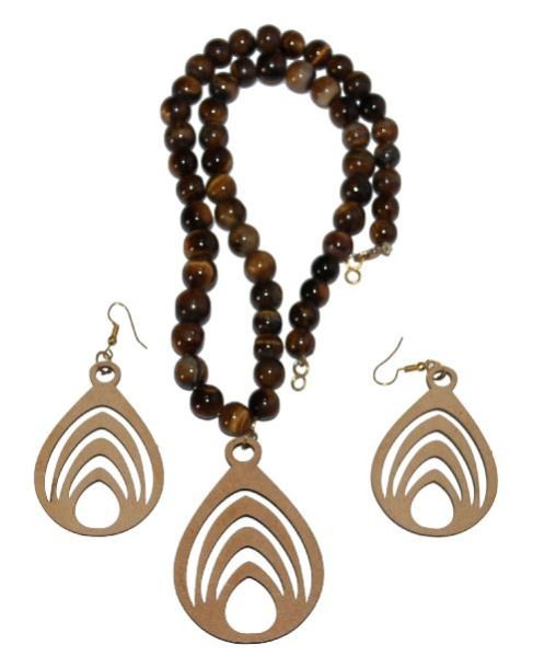 Wooden Pendant Set (Gr8-N-022)
