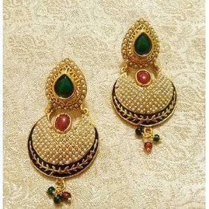 Meenakari Earrings 02