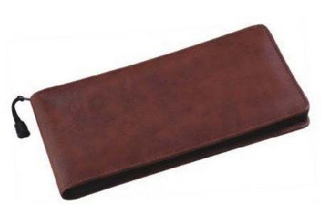 Leather Cheque Book Holder 04