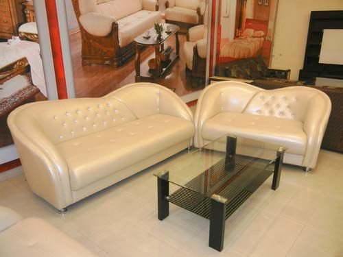 Leather Sofa Set 01