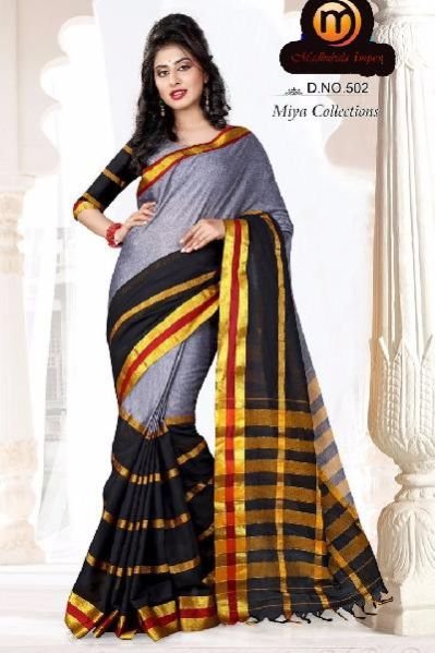 Cotton Sarees (D.No. 502)