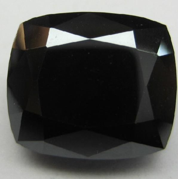 Cushion Cut Natural Black Loose Diamond (1)