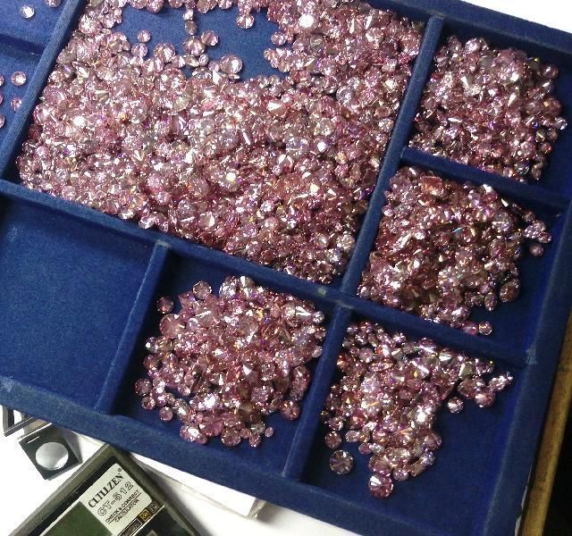 Pink Color Loose Diamond  03