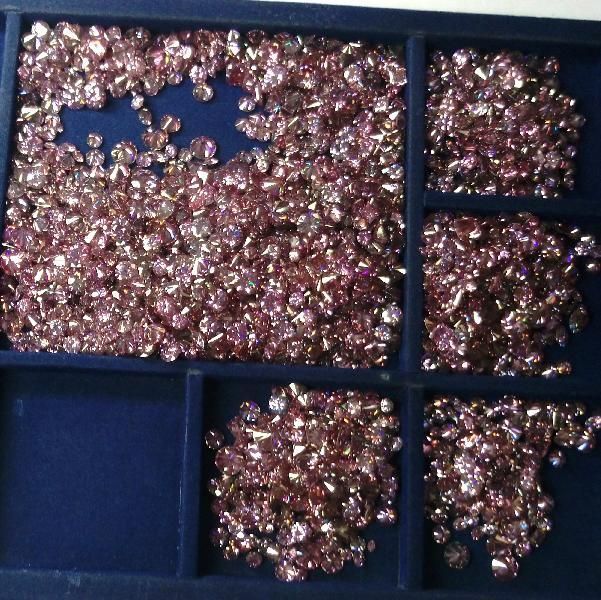 Pink Color Loose Diamond  06
