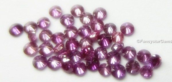Pink Color Loose Diamond  08