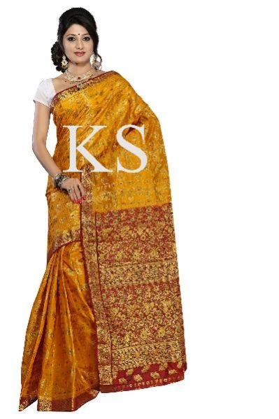 Kanchipuram Art Silk Contrast Sarees (KALA000048)