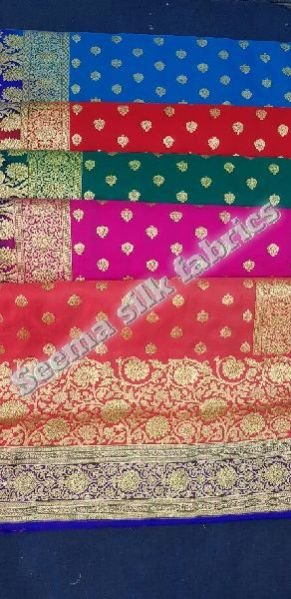 Katan Silk Saree with Heavy Work 01