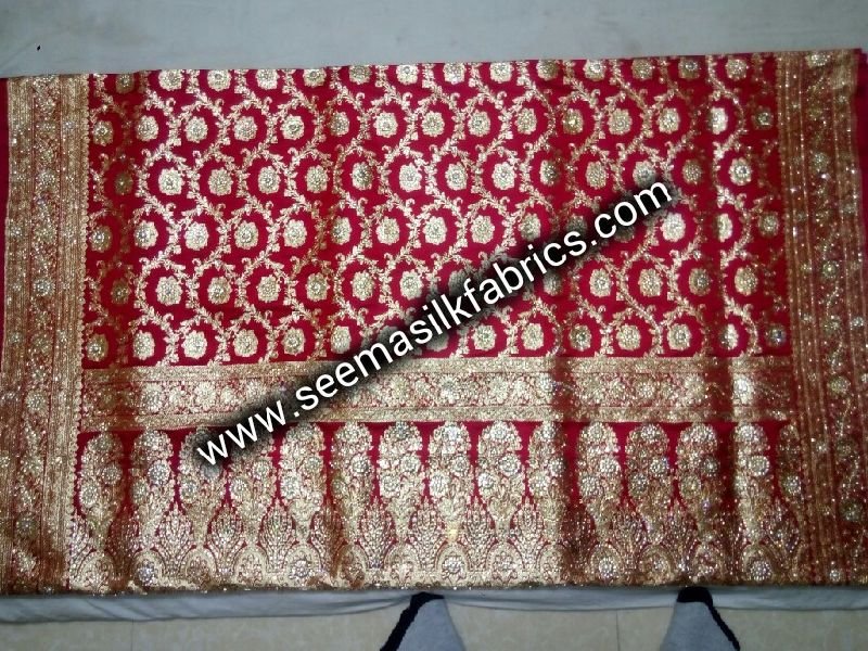 Katan Silk Saree with Heavy Work 02
