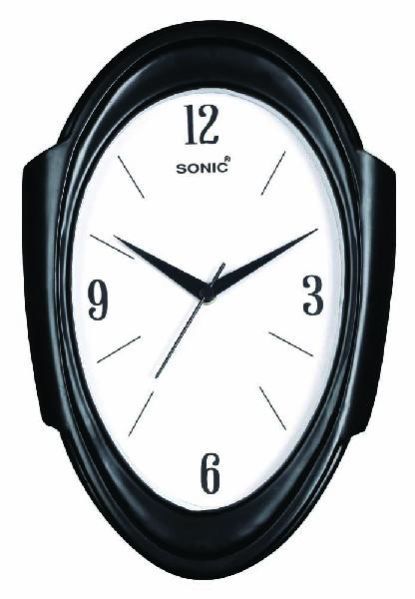Oval Wall Clock (261 BK)