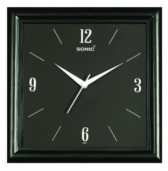 Square Wall Clock (021 BK)