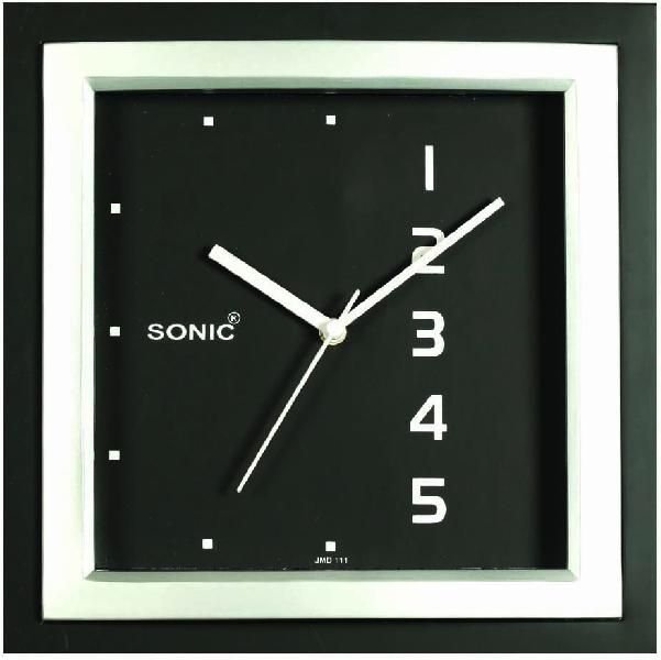 Square Wall Clock (111 black)